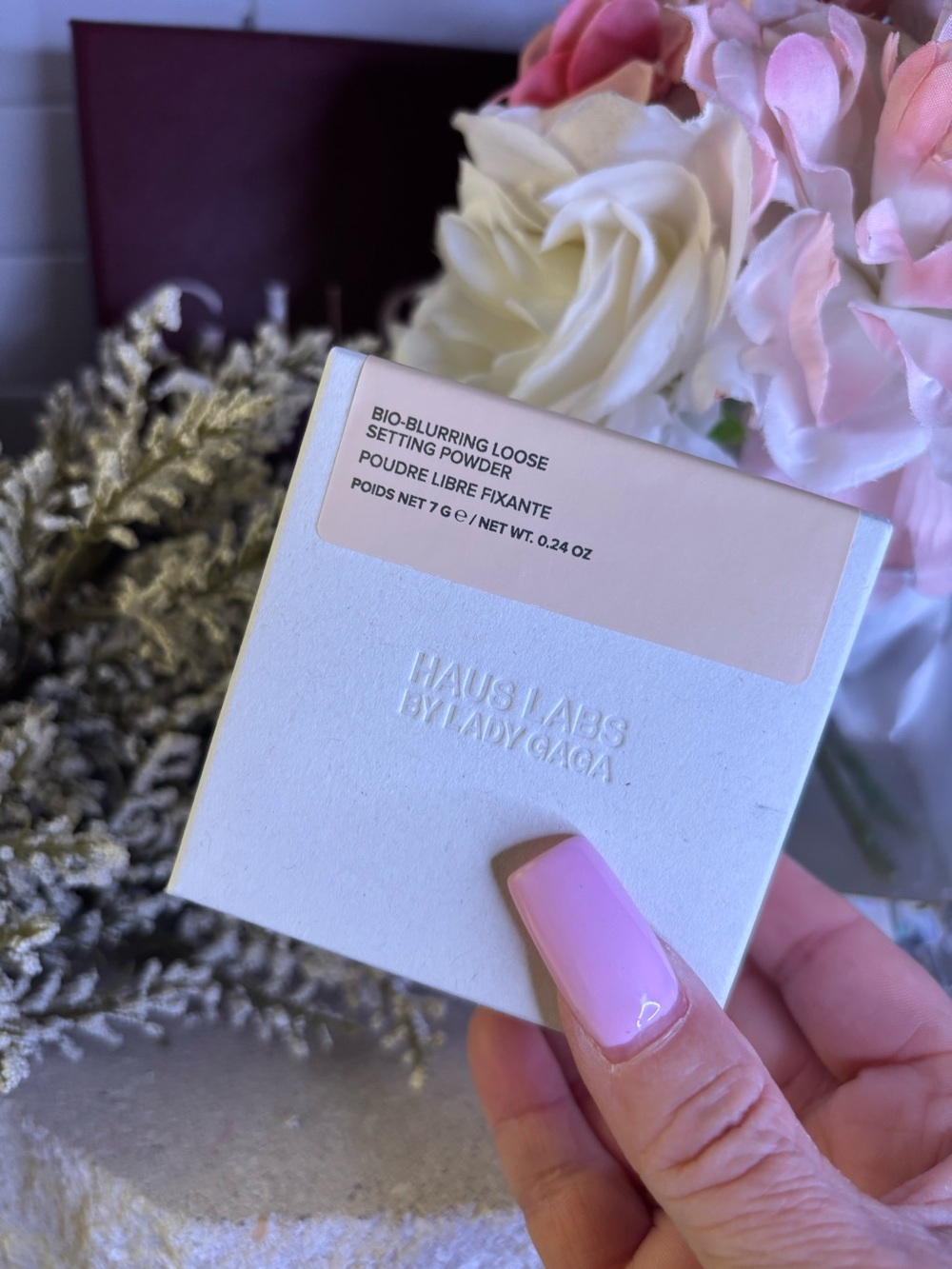 NIB - Haus Labs - Bio Blurring Loose Setting Powder - Neutral Peach